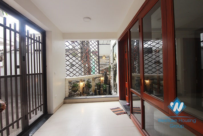 Brand new 04 bedrooms house for rent in Tay Ho area, Near Water park 